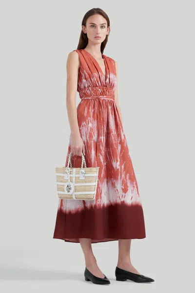 Shop Altuzarra 'fiona' Dress In Dawn Shibori