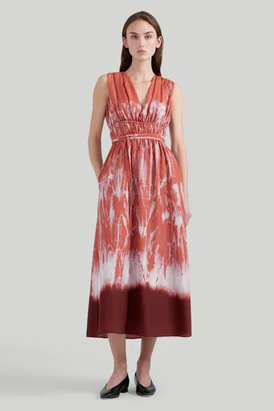 Shop Altuzarra 'fiona' Dress In Dawn Shibori