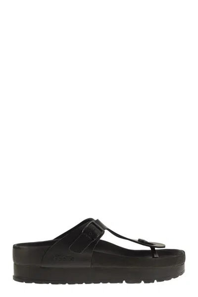 Shop Birkenstock Gizeh Platform - Flip-flops With Platform In Black