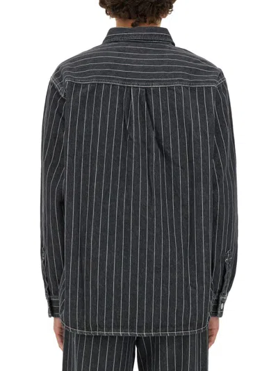 Shop Carhartt Wip Shirt "orlean" In Black