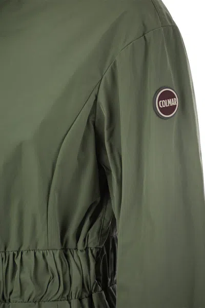 Shop Colmar Unlined Taffeta Jacket In Green