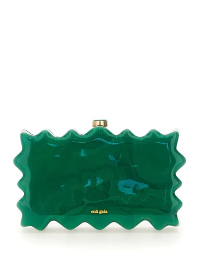 Shop Cult Gaia Clutch Bag "paloma" In Green