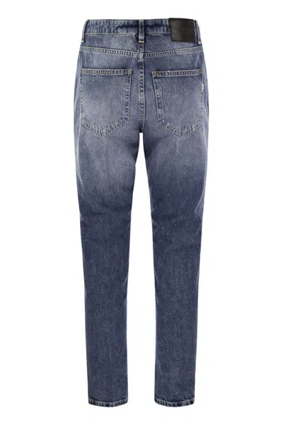 Dondup Cindy - Regular Stretch Denim Jeans In Denim
