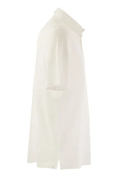 Fedeli Cotton Sweaters In White