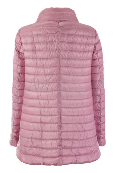 Shop Herno Ultralight Reversible Down Jacket In Pink