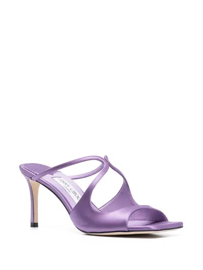 Shop Jimmy Choo Sandals Shoes In Pink & Purple