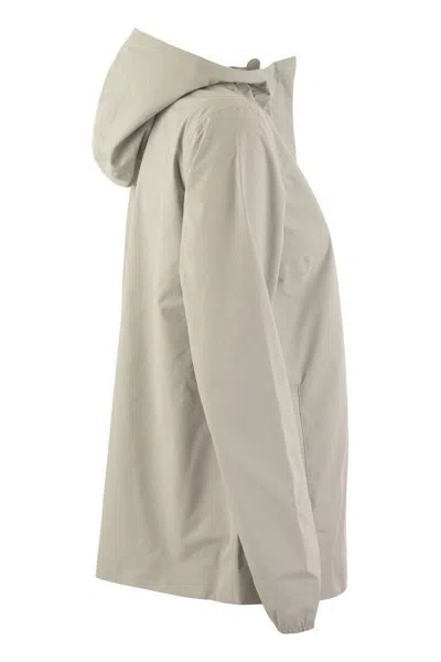 Shop K-way Marguerite Stretch - Hooded Jacket In Ice