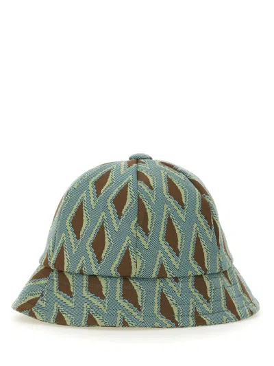 Needles Hat With Print In Azure