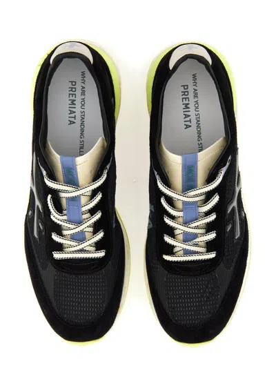 Shop Premiata "moerun" Sneaker In Black