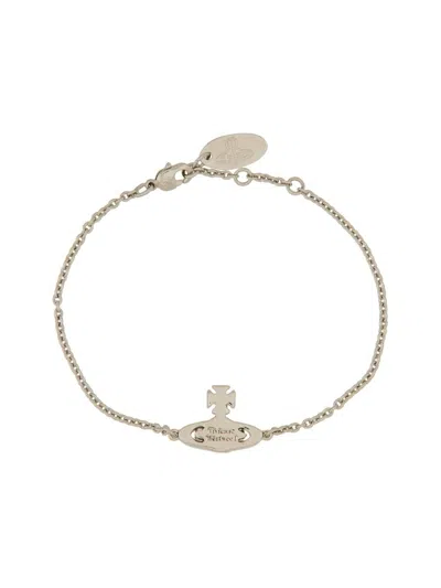 Shop Vivienne Westwood Simonetta Bracelet In Silver