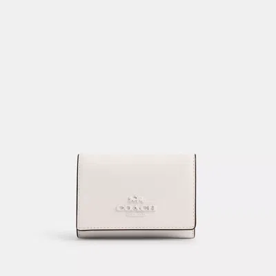 Shop Coach Micro Wallet In White