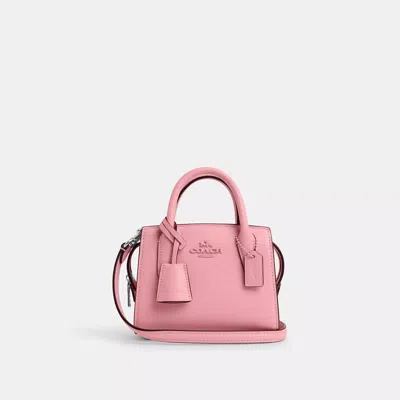 Shop Coach Andrea Mini Carryall In Pink