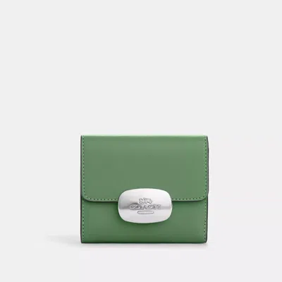Shop Coach Eliza Small Wallet In Green