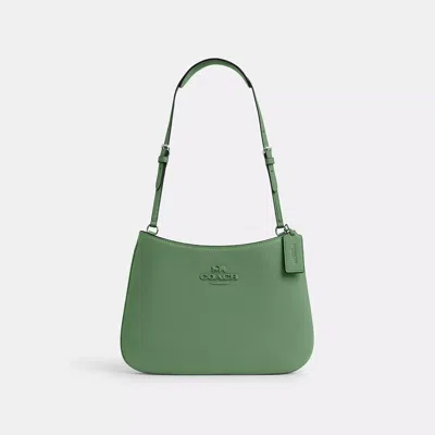 Shop Coach Penelope Shoulder Bag In Green