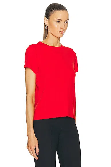 KHAITE Red #39;The Samson#39; T-Shirt