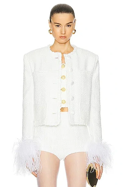 Shop Marianna Senchina Scarlett Jacket In White