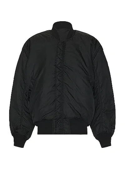Alpha Industries Ma-1 Blood Chit Flight Jacket Gen Ii In Black