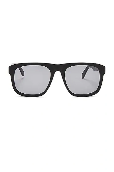 Shop Totême Navigators Sunglasses In Black