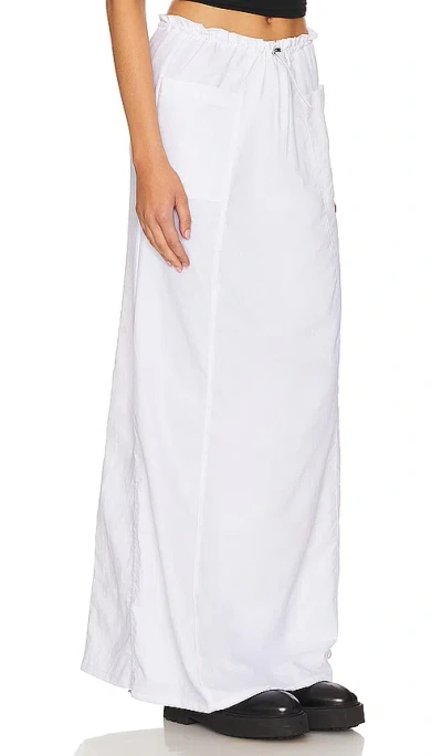 Shop Lovers & Friends Angela Maxi Skirt In 白色