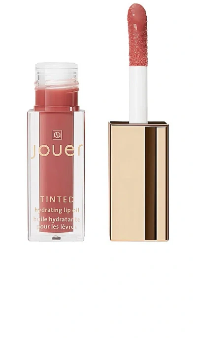 Shop Jouer Cosmetics Tinted Hydrating Lip Oil In Bare Rose
