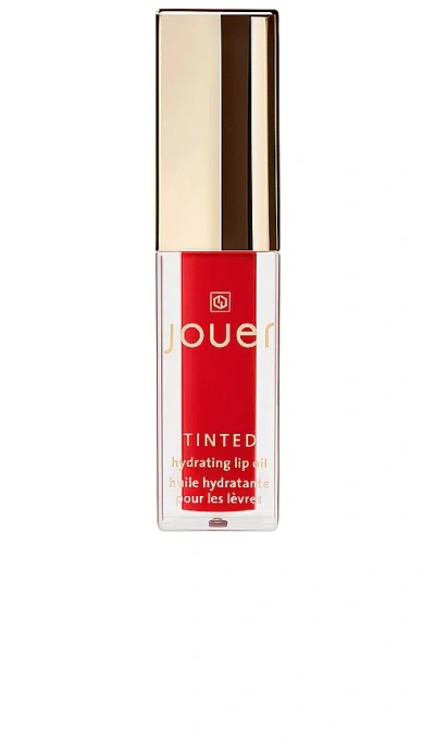 Jouer Cosmetics Tinted Hydrating Lip Oil In 激情