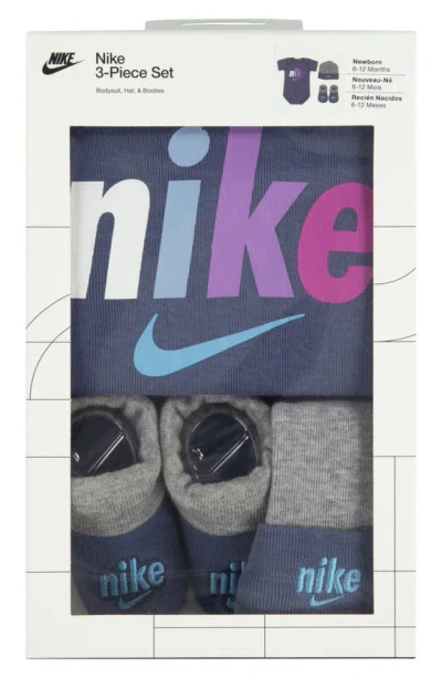 Shop Nike 3-piece Box Set In Diffused Blue