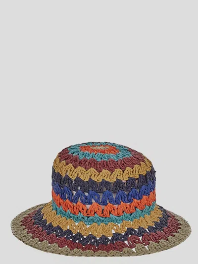 Shop La Doublej La Double J Hat In Colorblock