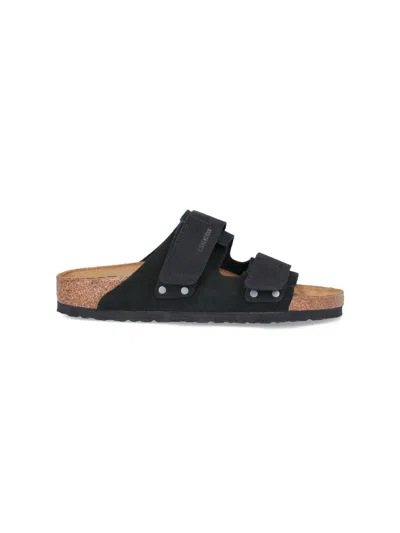 Shop Birkenstock 'arizona' Sandals In Black  