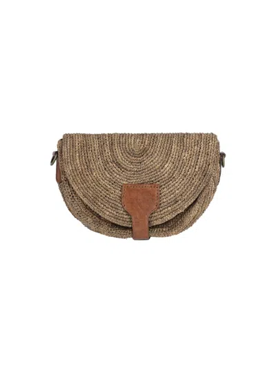 Shop Ibeliv 'tiako' Crossbody Bag In Brown