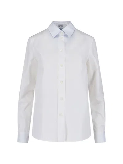 Shop Loewe Classic Shirt In White