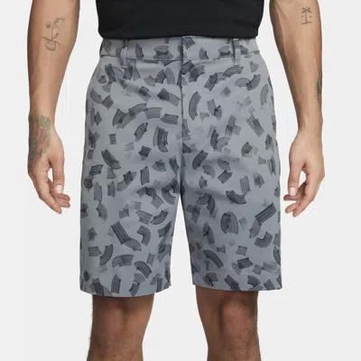 Shop Nike Men's Tour 8" Chino Golf Shorts In Grey