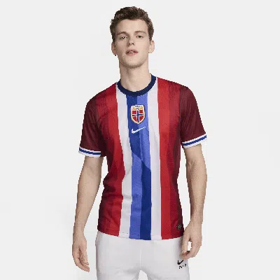 Nike Norway (team) 2024/25 Stadium Home  Men's Dri-fit Soccer Replica Jersey In Red