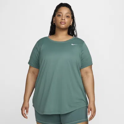 Shop Nike Women's Dri-fit T-shirt (plus Size) In Green