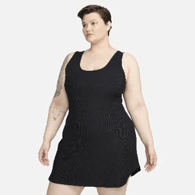 Shop Nike Women's One Dri-fit Dress (plus Size) In Black
