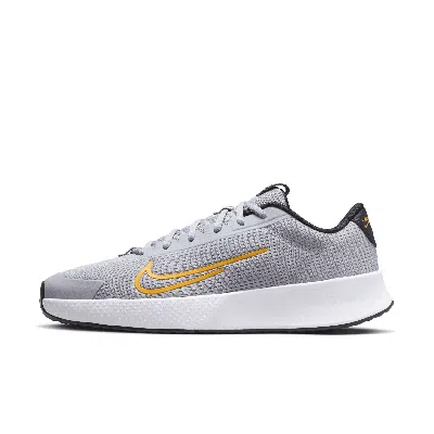 Shop Nike Men's Court Vapor Lite 2 Hard Court Tennis Shoes In Grey