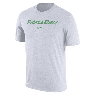 Shop Nike Men's Dri-fit Pickleball T-shirt In White