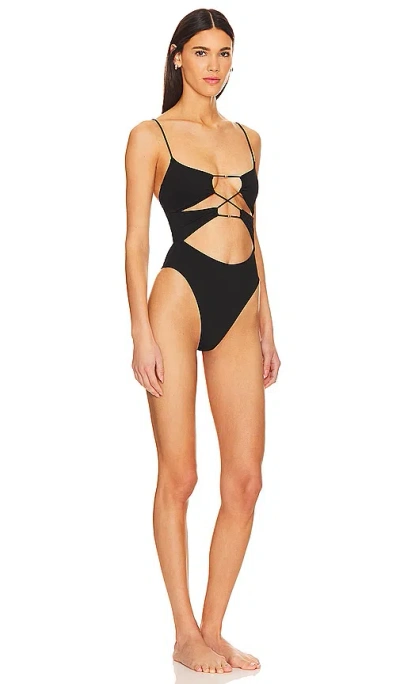 Shop Camila Coelho Marcelo One Piece In Black