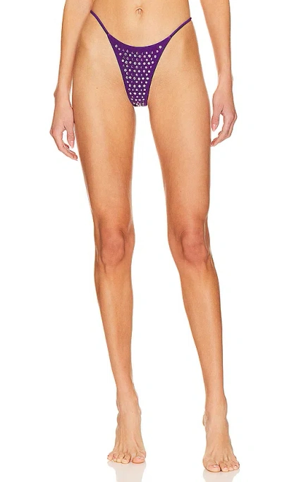 Shop Camila Coelho Yasmin Bottom In Purple