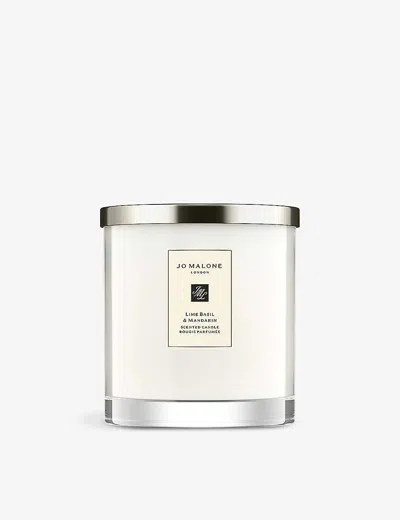 Shop Jo Malone London Lime Basil & Mandarin Scented Candle 2.1kg In Na