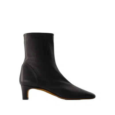 Shop Rouje Doria Ankle Boots - Leather - Black