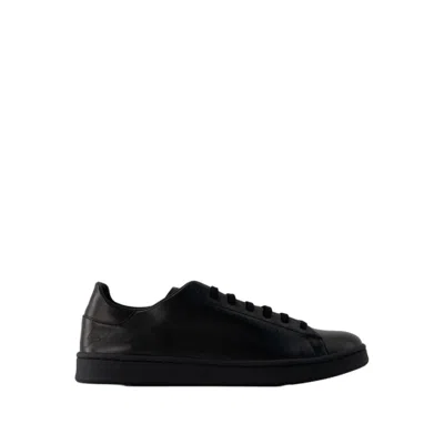 Shop Y-3 Stan Smith Sneakers - Leather - Black