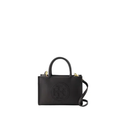 Shop Tory Burch Ella Bio Mini Shopper Bag - Synthetic - Black