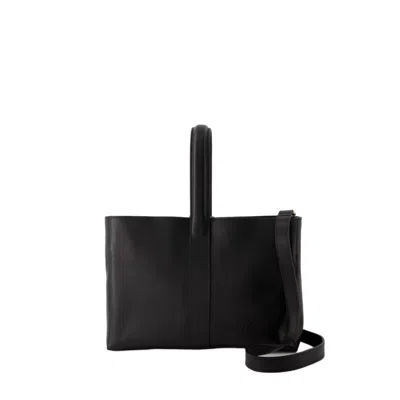 Shop Ines De La Fressange Leonore Bag - Leather - Black