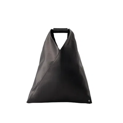 Shop Mm6 Maison Margiela Small Japanese Bag - Synthetic - Black