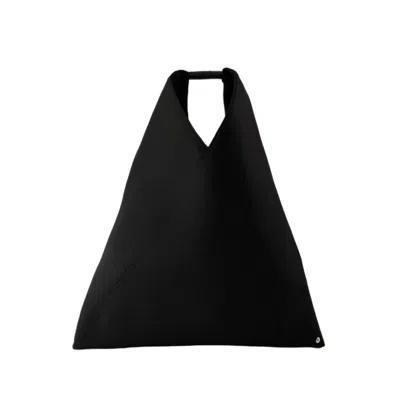 Shop Mm6 Maison Margiela Classic Japanese Bag - Polyester - Black