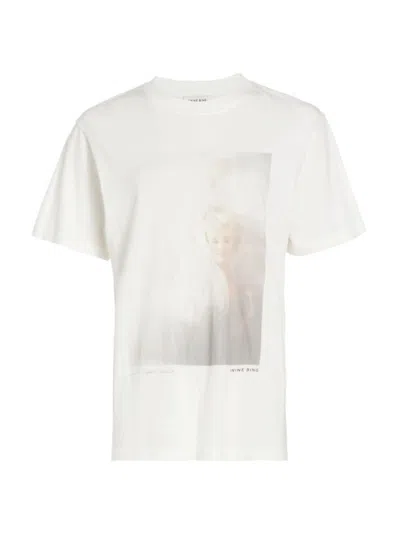 Shop Anine Bing Women's Lili Cotton Graphic T-shirt In Ivory