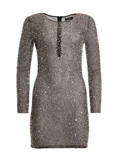 Shop Retroféte Women's Emani Dress In Black Silver