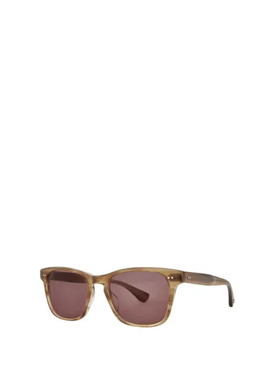 Shop Garrett Leight Sunglasses In Palisade Tortoise/lilac