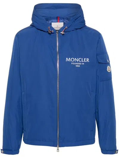 Shop Moncler Granero Jacket Clothing In Blue