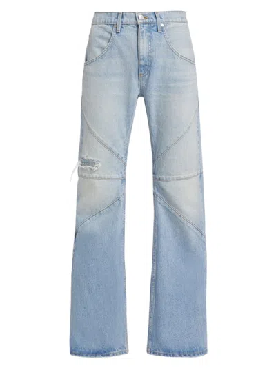 Shop Eb Denim Women's Bowie Flared Seamed Jeans In Highland